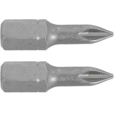 Pozi.1 X 25mm Ins.bit 2/card